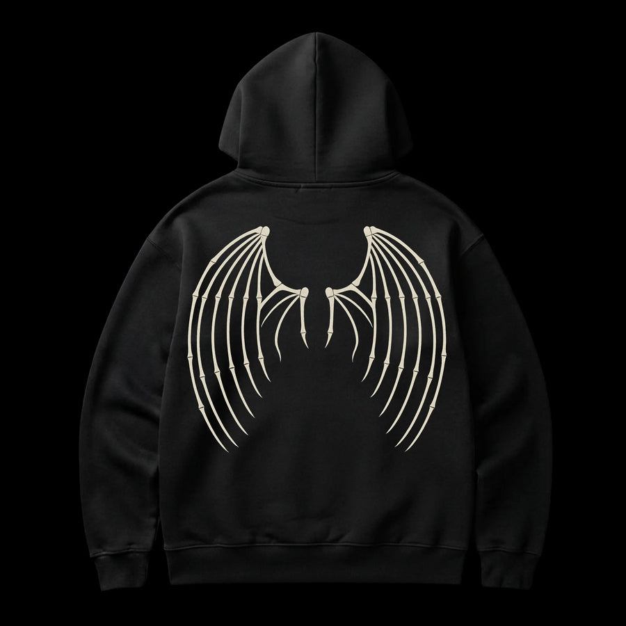 WING/HEART HOODIE